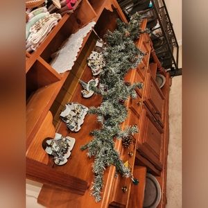 Illuminated Garland - included in sale of ALL 5 houses/scenes